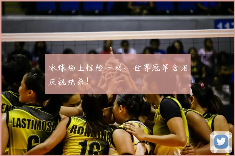 冰球场上惊险一刻，世界冠军含泪庆祝绝杀！